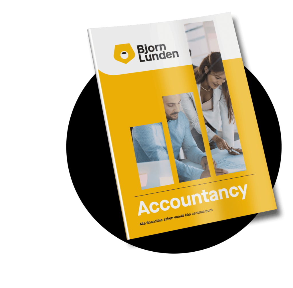 cover mock up van brochure Accountancy